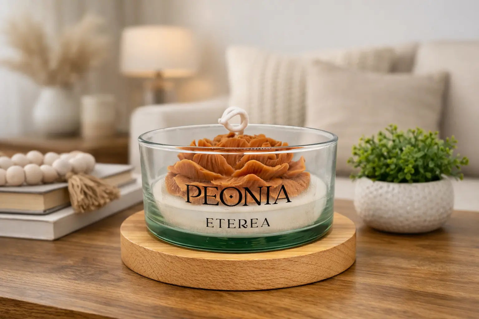 Vela Peonia Café ETEREA