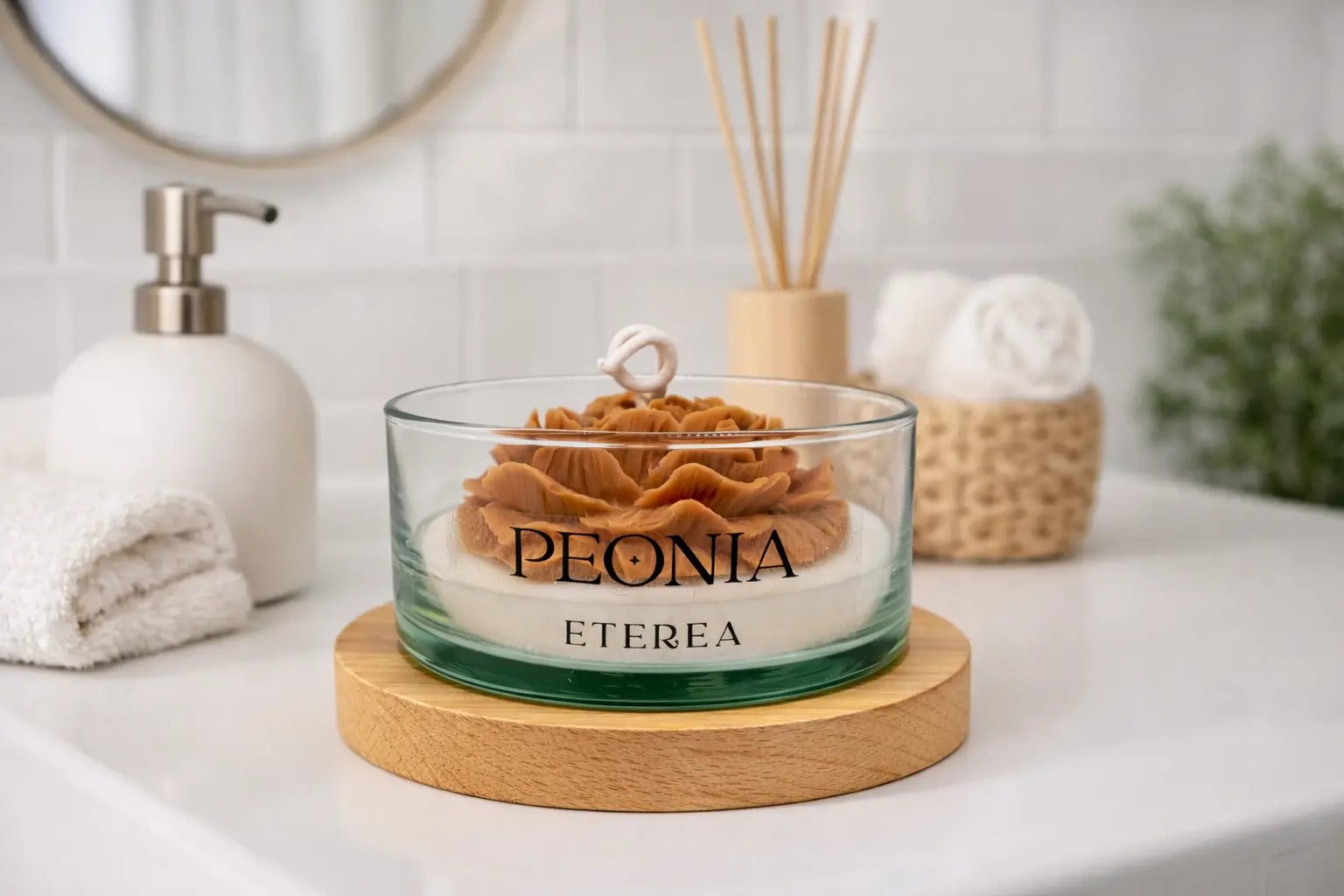 Vela Peonia Café ETEREA