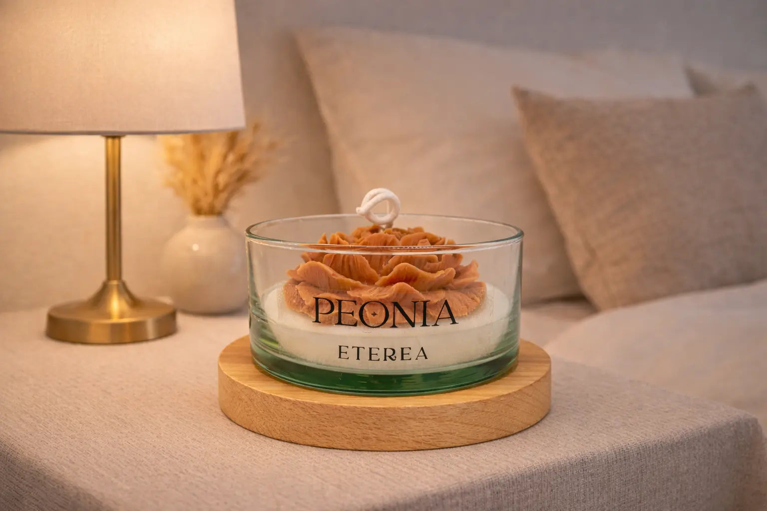 Vela Peonia Café ETEREA