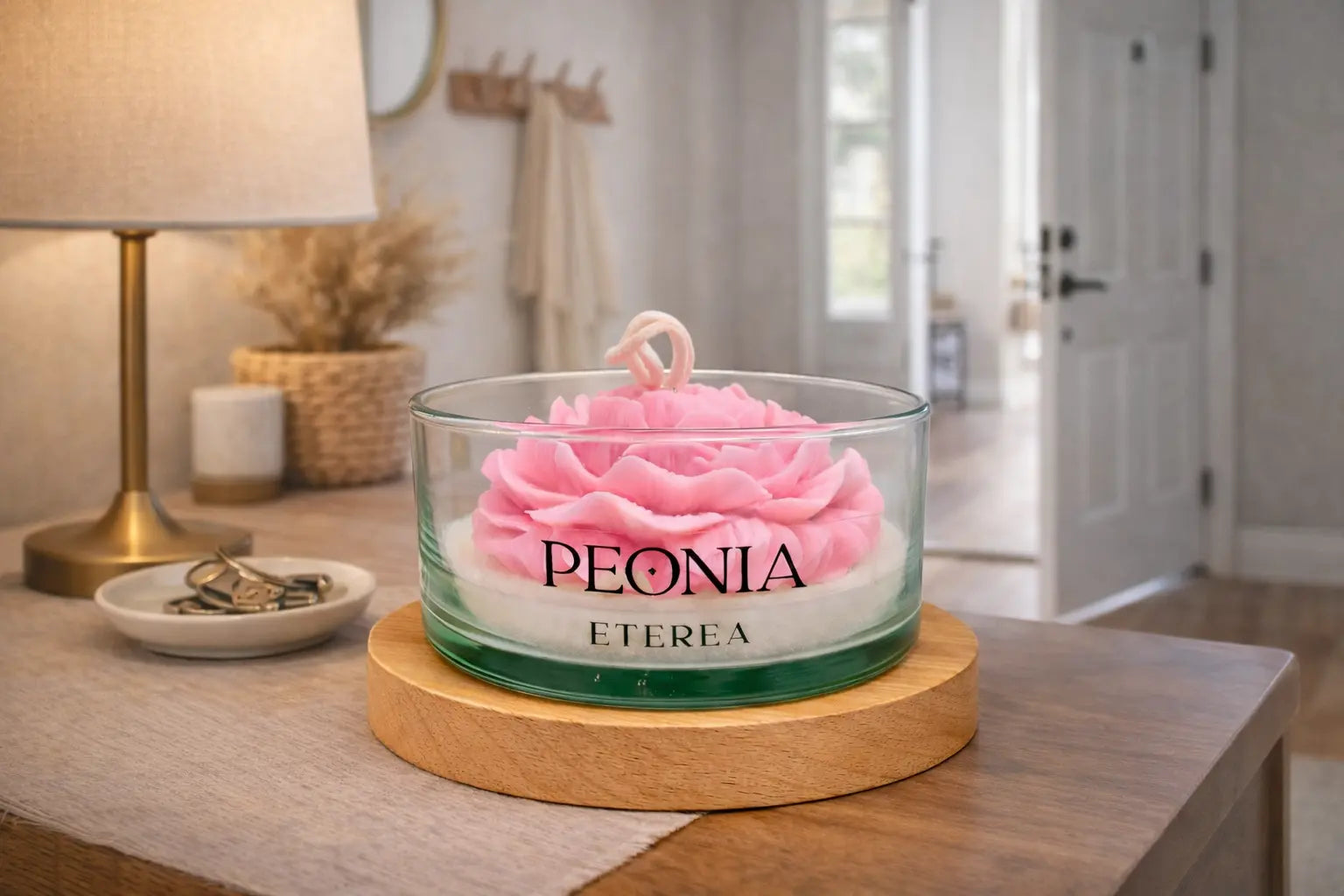 Vela Peonia Rosa ETEREA