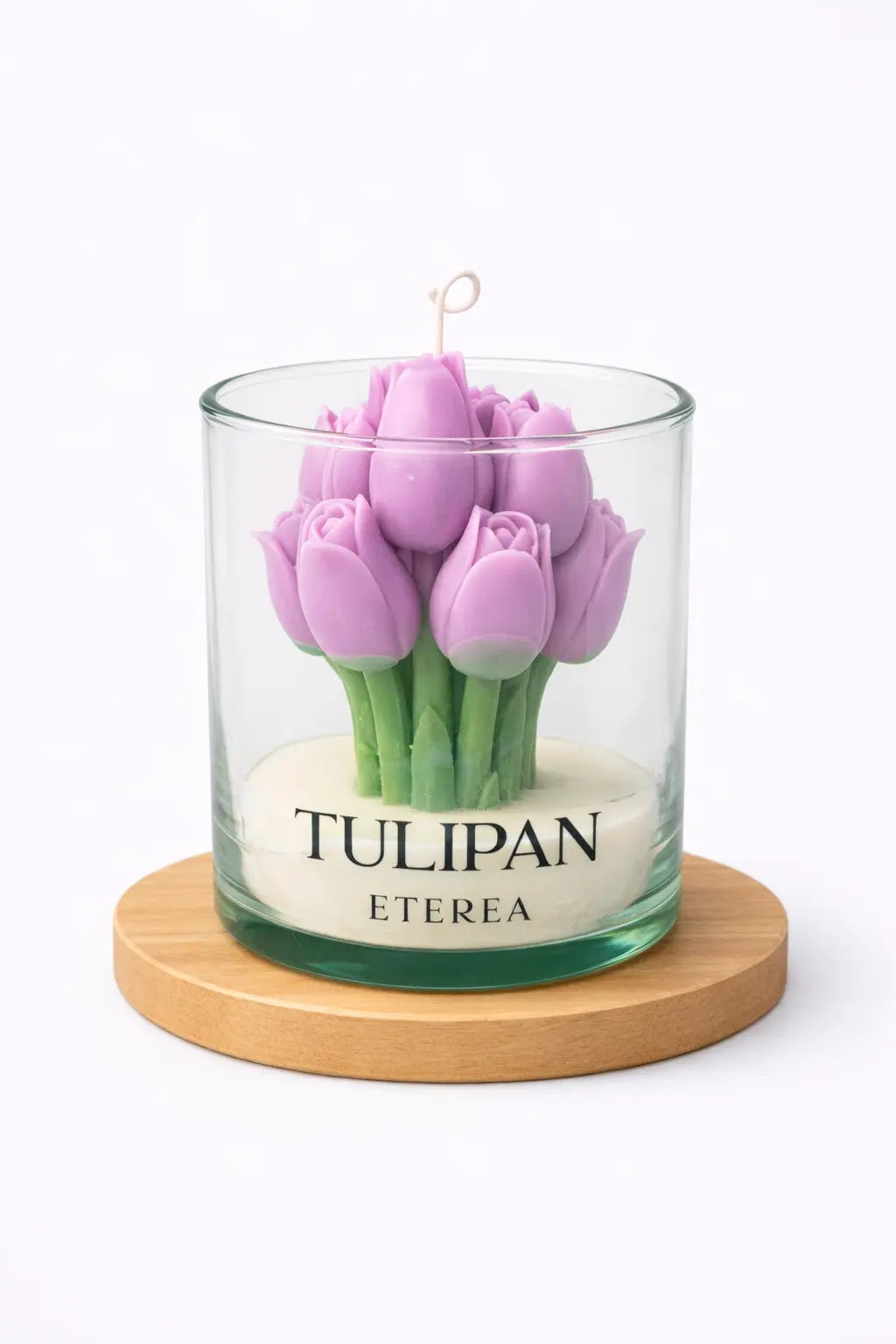 Vela de Tulipanes Morada ETEREA