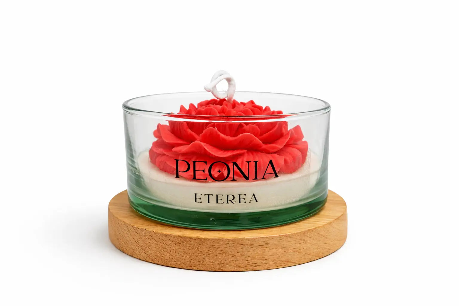 Vela Peonia Roja ETEREA