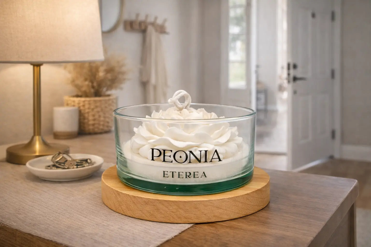 Vela Peonia Blanca ETEREA