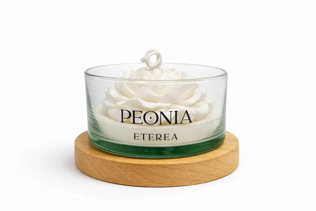 Vela Peonia Blanca ETEREA